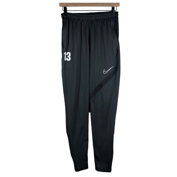 Nike Men's Academy Football Soccer Pants Jogger Warm Ups Black Size Small - Picture 1 of 7